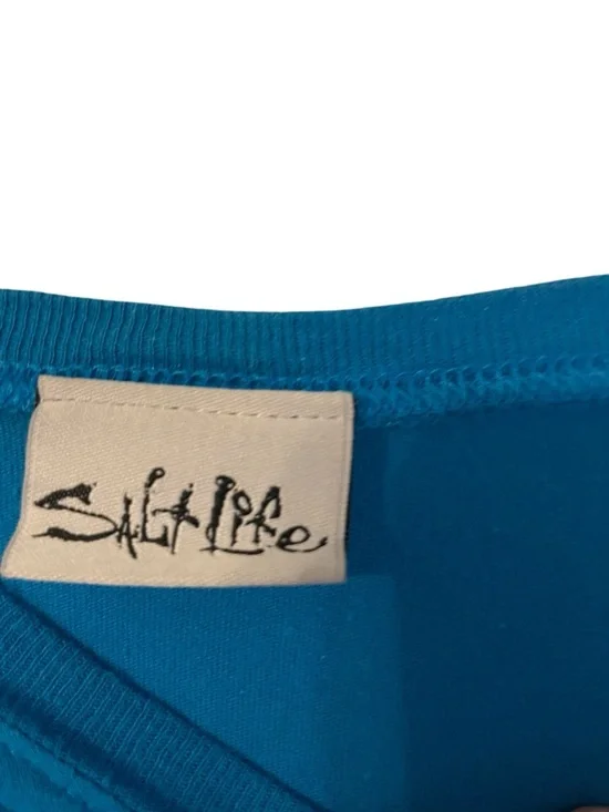 Salt Life Graphic Scoop Neck Tee EUC - Picture 4 of 5
